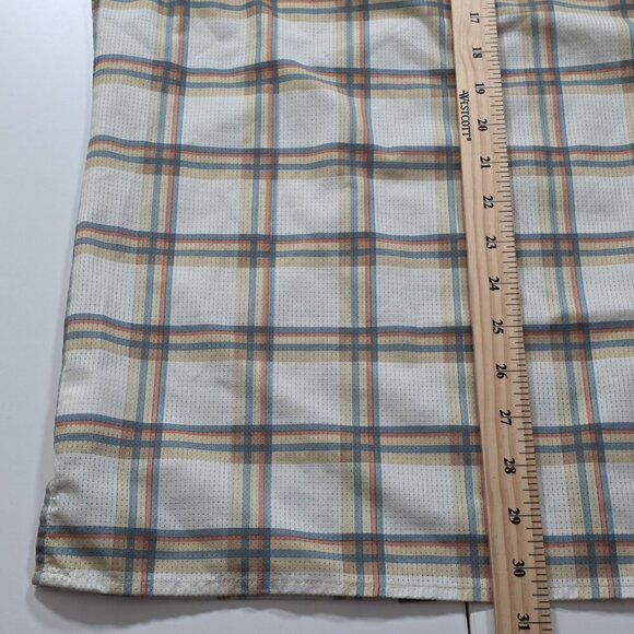 Ascend Performance Shirt Mens 2XL Plaid SS Vented Fishing Outdoors Lightweight - Picture 7 of 14